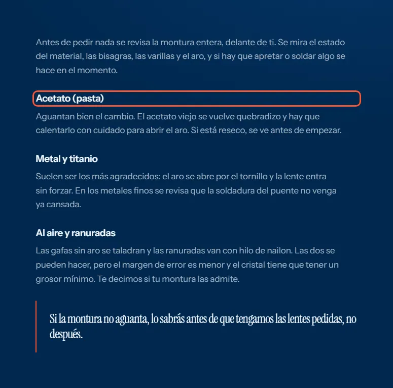 Después